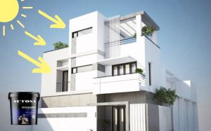 Sơn chống nóng tường nhà Sutosa SunGuard 336